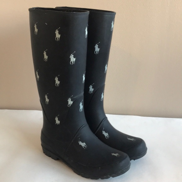 ralph lauren mens rain boots